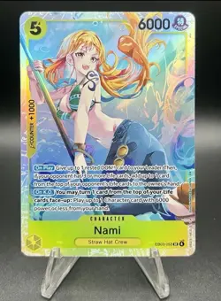One Piece CCG - Nami EB03-053 SR Foil - Extra Booster: Heroines Edition (EB03) - Image 1