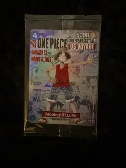 Monkey.D.Luffy (055) (College Basketball US Voyage) P-055 One Piece Promotion... - Image 1
