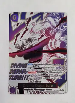 One Piece MANGA 🔥 Divine Departure OP13-076 🔥 Alternate Art RARE FOIL 📈 - Image 1