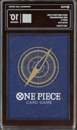 2025 One Piece Chinese 3rd Anniversary OP10-076 Baby 5 PCG 10 PRISTINE+ - Image 2