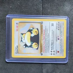 Pokemon Card Snorlax Jungle 1st Edition Rare 27/64 WOTC - Image 1