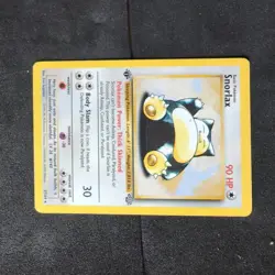Pokemon Card Snorlax Jungle 1st Edition Rare 27/64 WOTC - Image 2