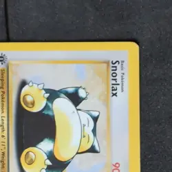 Pokemon Card Snorlax Jungle 1st Edition Rare 27/64 WOTC - Image 3