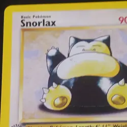 Pokemon card Snorlax Jungle 1st Edition Non-Holo Rare Card 27/64 1999 WOTC 🔥 - Image 2