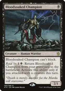 Bloodsoaked Champion - Khans of Tarkir | MTG Card - Image 1