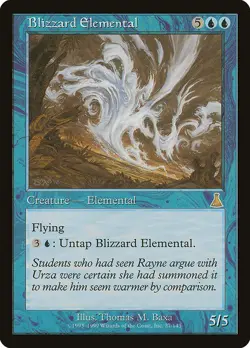 Blizzard Elemental - Urza's Destiny | MTG Card - Image 1