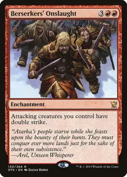 Berserkers' Onslaught - Dragons of Tarkir | MTG Card - Image 1