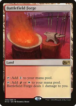 Battlefield Forge - Magic 2015 | MTG Card - Image 1