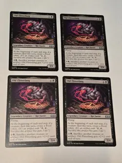 4x Old Flitterfang - Wilds of Eldraine - Near Mint - MTG - Image 1
