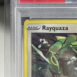 2024 Pokemon Black Star Promo #SWSH029 - Rayquaza - Holo Sea & Sky - PSA 9 MINT - Image 5