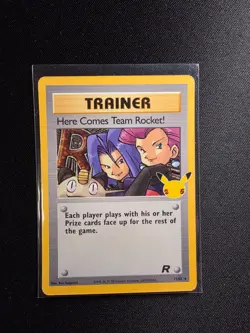 Here Comes Team Rocket! 15/82 Celebrations NM Pokemon Card - Image 1
