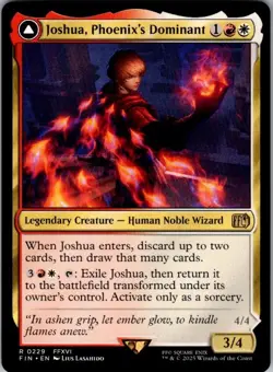 Joshua, Phoenix's Dominant R FINAL FANTASY 229 NM - Image 1