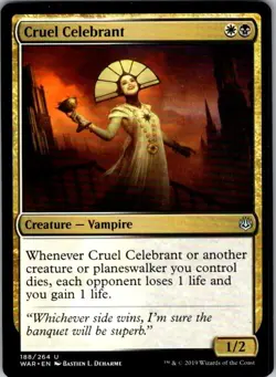 Cruel Celebrant U War of the Spark 188 NM - Image 1
