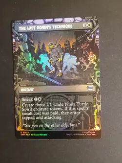 The Last Ronin’s Technique 223 MTG: Teenage Mutant Ninja Turtles Borderless Foil - Image 1