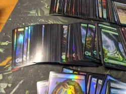 MTG Magic The Gathering Full Art And Foil Land Lot 200+ Final Fantasy Wastes - Image 5