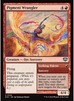 Pigment Wrangler 126 MTG NM - Secrets of Strixhaven - Image 1