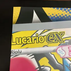 2026 Pokemon Mega Lucario Ex Promo #033 Poster Ascended Heroes Card - Image 2