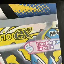 2026 Pokemon Mega Lucario Ex Promo #033 Poster Ascended Heroes Card - Image 3