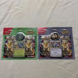 2 Pokemon TCG ME2.5 Ascended Heroes 2-Pack Blister Bundle Larry Erika Sealed New - Image 1
