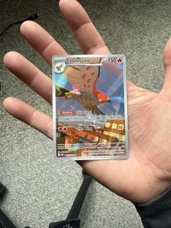 Pokemon Talonflame 091/088 91 English NM Perfect Order Mega Evolution IR - Image 3