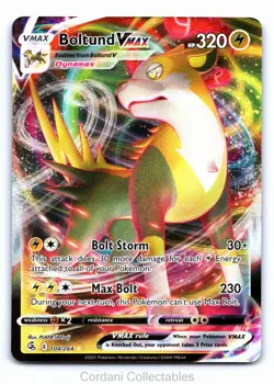 Boltund VMAX 104/264 - Fusion Strike - Pokemon Card - Near Mint - Image 1