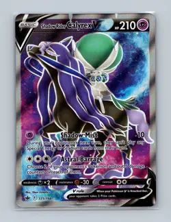 Shadow Rider Calyrex V 171/198 Chilling Reign Ultra Rare Pokemon TCG - Image 1