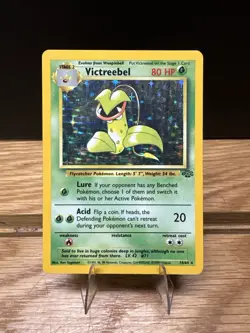 Pokemon TCG Victreebel Holo Rare Unlimited Jungle 14/64 (Moderate-Heavy Play) - Image 1
