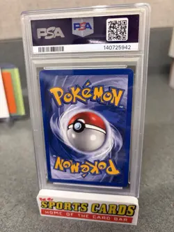 1999 POKEMON GERMAN 1ST First Edition #58 PIKACHU PSA 8 - Image 2