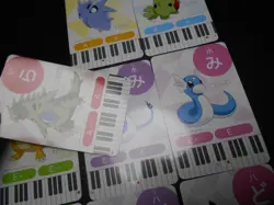 Pokemon Music Musical Note Card x9 Pikachu Tyranitar Dragonite Evolutions #3739 - Image 2
