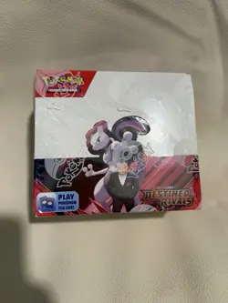 Pokemon Scarlet & Violet Destined Rivals Booster Box English 2024 - SEALED - Image 1