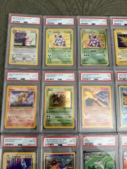 Pokemon PSA Graded 28 Card Lot Vintage Modern Rare Holo Fossil Base 1996-2025 - Image 2