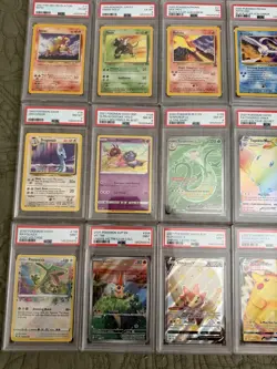 Pokemon PSA Graded 28 Card Lot Vintage Modern Rare Holo Fossil Base 1996-2025 - Image 4