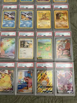 Pokemon PSA Graded 28 Card Lot Vintage Modern Rare Holo Fossil Base 1996-2025 - Image 5