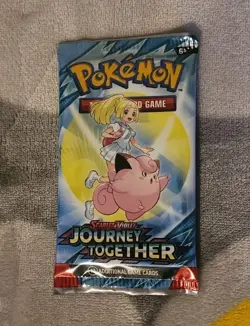 x1 Pokemon Journey Together Booster Pack - 10 Cards Pack - Random Art - Image 1