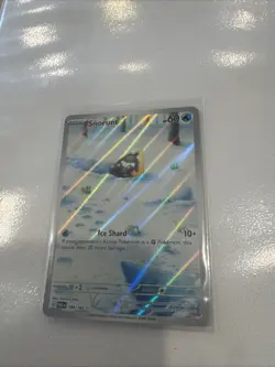 Pokemon TCG Snorunt 188/182 Illustration Rare Sv04: Paradox Rift Holo Card - Image 1