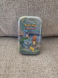 Pokemon TCG Celebrations Mini Tin Pack Charmander, Squirtle, Bulbasaur 820650809378 - Image 1