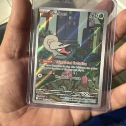 Shelmet 093/086 White Flare Holo Full Art Illustration Rare Pokemon NM-MT - Image 1