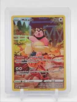 MILTANK 2023 POKEMON SWSH CROWN ZENITH GALARIAN GALLERY RARE GG24/GG70 Q2714 - Image 1