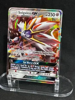 Solgaleo GX - SM16 Holo Promo Sun & Moon Promo Pokemon Holo Near Mint - Image 1