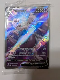 Mewtwo V SWSH229 Black Star Promo – Sealed Full Art – Pokemon TCG Min/NM - Image 1