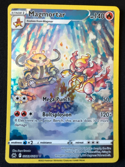 MAGMORTAR GG03/GG70 NM ULTRA RARE GALARIAN GALLERY CROWN ZENITH POKEMON 2023 - Image 1