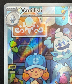 VANILLISH 190/182 NM ILLUSTRATION RARE STAMPED HOLIDAY CALENDAR POKEMON 2025 - Image 4
