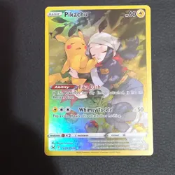Pokemon Pikachu TG05/TG30 Lost Origin Trainer Gallery Ultra Rare Full Art Holo … - Image 1