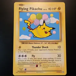 Pokemon Flying Pikachu 110/108 Surfing Pikachu 111/108 Evolutions Secret Rare Nm - Image 1