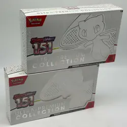 Lot of (2) Pokemon TCG Scarlet & Violet 151 Ultra Premium Collection Box SEALED - Image 1