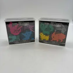 Pokemon TCG SWSH Evolving Skies Elite Trainer Box ARTSET SEALED LOT OF (2) ETB - Image 2