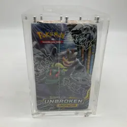 Pokemon TCG Sun & Moon Unbroken Bonds Booster Box Sealed w/ Acrylic Case - Image 4