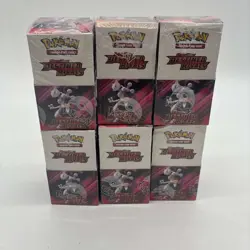 Lot of (6) Pokemon TCG English SV10 Destined Rivals Half Booster Box Sealed - Image 1