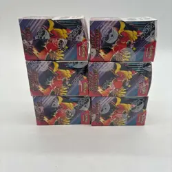 Lot of (6) Pokemon TCG English SV10 Destined Rivals Half Booster Box Sealed - Image 3