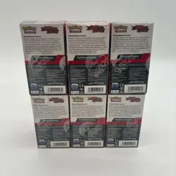 Lot of (6) Pokemon TCG English SV10 Destined Rivals Half Booster Box Sealed - Image 5